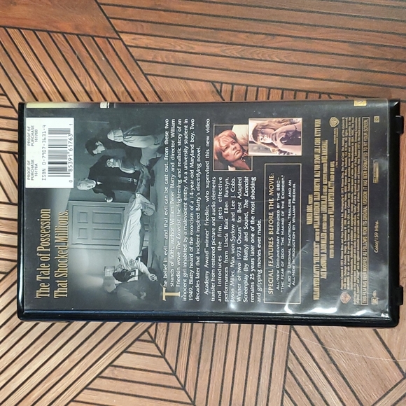 •The Exorcist•25th Anniversary VHS•1973 1998•EUC• - Picture 4 of 13